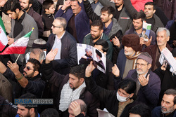 راهپیمایی مردم تهران در محکومیت حرکات هنجارشکنانه و توهین به مقدسات اسلامی