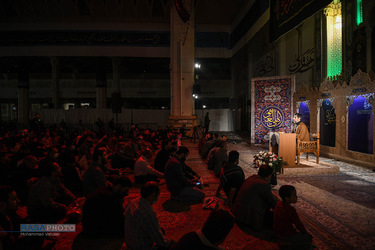 مراسم سخنرانی و مناجات خوانی ویژه ماه مبارک رمضان در حرم حضرت معصومه (س)