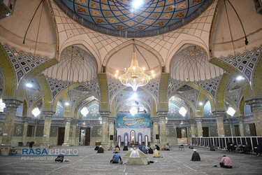 مراسم مناجات خوانی شب‌های ماه مبارک رمضان در مسجد امام حسن عسکری (ع)
