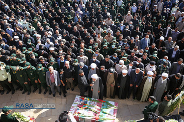 تشییع پیکر شهدای امنیت در شیراز‎‎