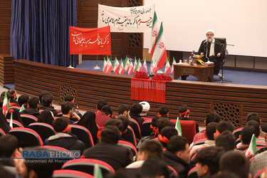 مراسم روز دانشجو با حضور حجت الاسلام پناهیان در دانشگاه قم