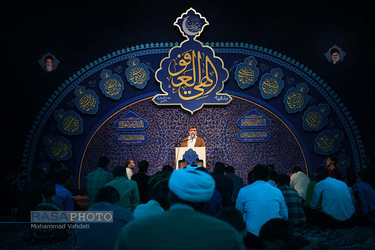 مناجات خوانی شب‌های ماه مبارک رمضان در هیئت فاطمیون قم